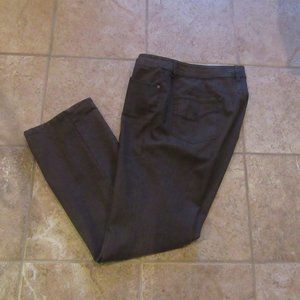Chico’s Brown Denim Straight Leg Jeans Size 2 Short